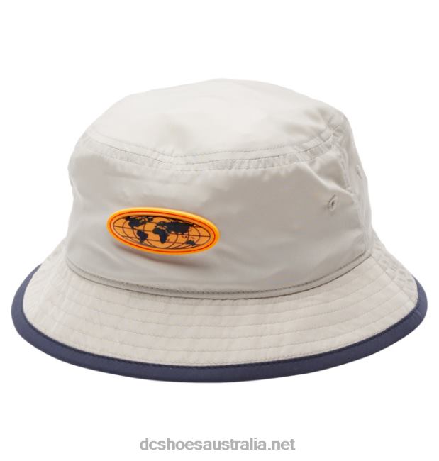 Men's Butter Goods x DC Reversible Bucket HatDC Shoes Island Fossil T40LZ428