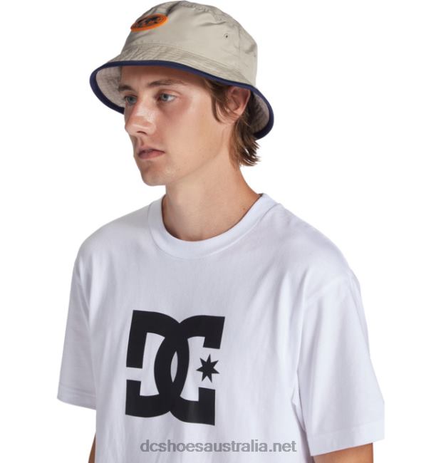 Men's Butter Goods x DC Reversible Bucket HatDC Shoes Island Fossil T40LZ428