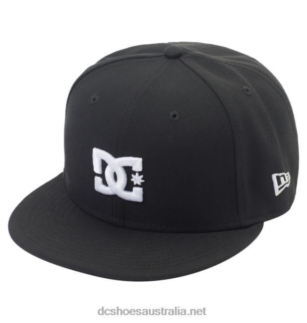 Men's Championship New Era Fitted HatDC Shoes Black T40LZ80