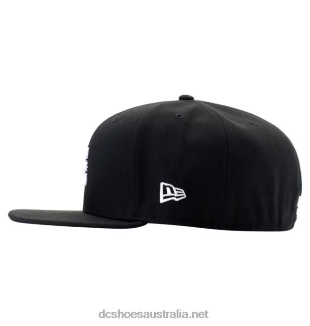 Men's Championship New Era Fitted HatDC Shoes Black T40LZ80