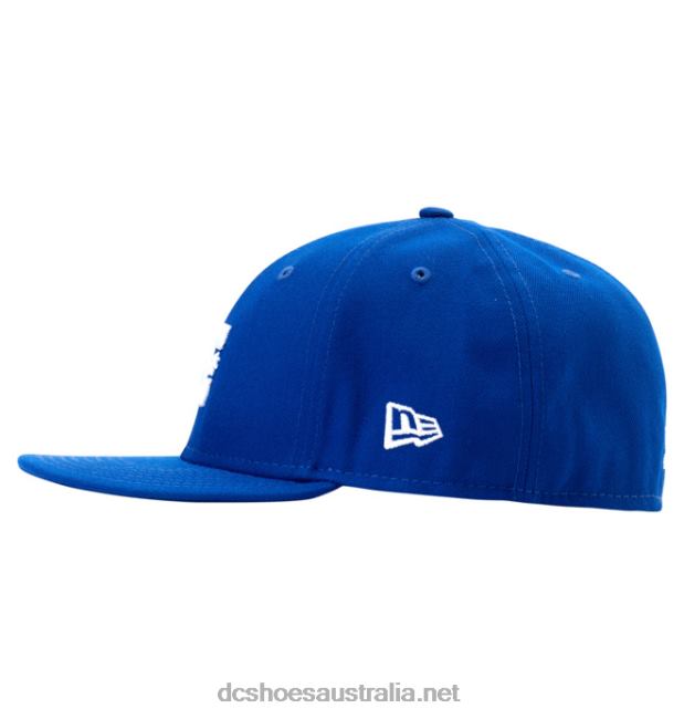 Men's DC Lo Pro New Era Fitted HatDC Shoes Royal Blue T40LZ159