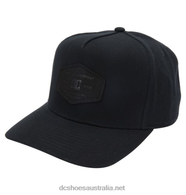 Men's Reynotts Snapback HatDC Shoes Black T40LZ59