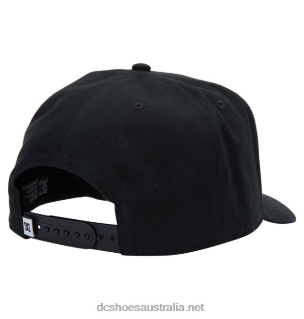 Men's Reynotts Snapback HatDC Shoes Black T40LZ59