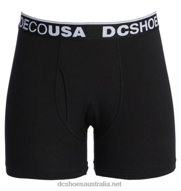 Men's DC Softies Boxer BriefDC Shoes Charcoal Heather/Black T40LZ420