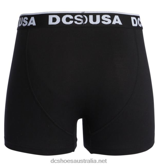 Men's DC Softies Boxer BriefDC Shoes Charcoal Heather/Black T40LZ420
