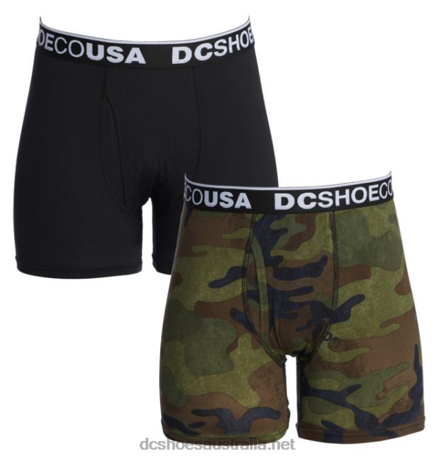 Men's The Performer 2-Pack Boxer BriefsDC Shoes Dc Woodland Camo/Black T40LZ421