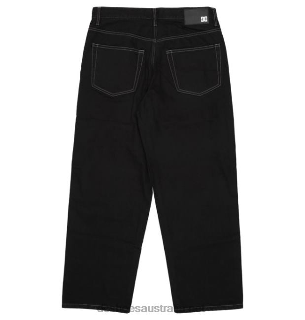 Men's Worker Baggy Fit JeansDC Shoes Raw Black T40LZ54