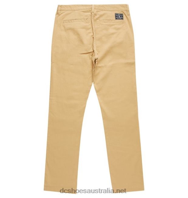 Men's Worker Chino PantsDC Shoes Incense T40LZ128