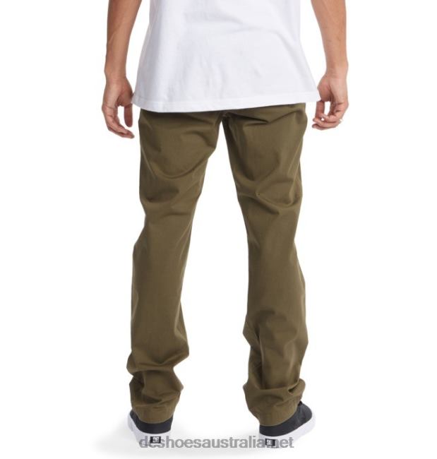 Men's Worker Chino PantsDC Shoes Ivy Green T40LZ158