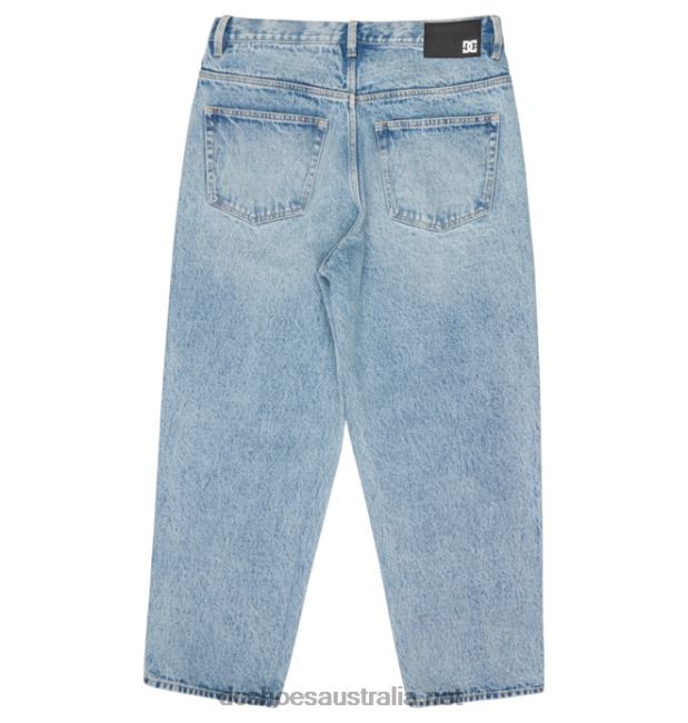 Men's Worker Indigo Vintage Wash Baggy Fit JeansDC Shoes Indigo Vintage Wash T40LZ55