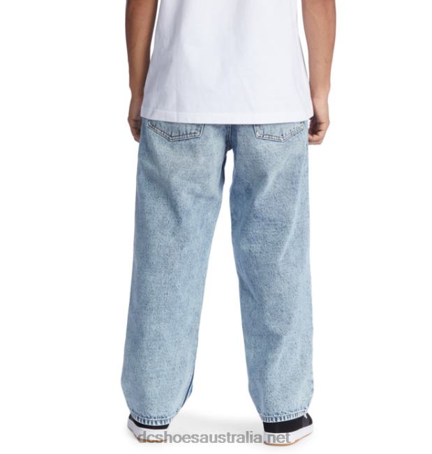 Men's Worker Indigo Vintage Wash Baggy Fit JeansDC Shoes Indigo Vintage Wash T40LZ55