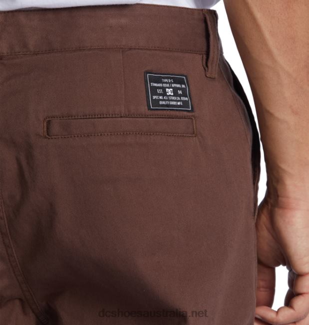 Men's Worker Relaxed Fit Chino PantsDC Shoes Bracken T40LZ98