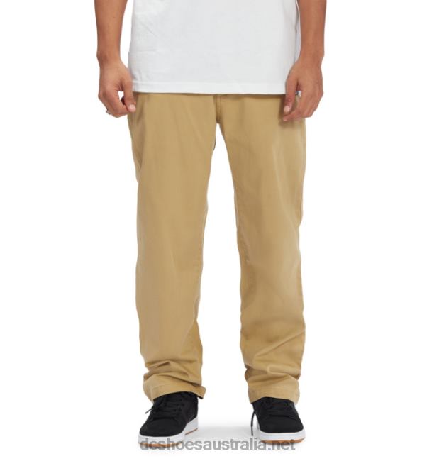 Men's Worker Relaxed Fit Chino PantsDC Shoes Incense T40LZ97