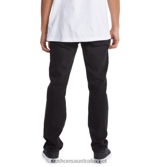 Men's Worker Straight Fit JeansDC Shoes Black Wash T40LZ156