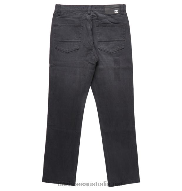 Men's Worker Straight Fit JeansDC Shoes Dark Grey T40LZ233