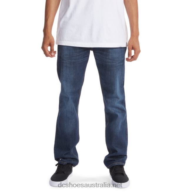 Men's Worker Straight Fit JeansDC Shoes Dark Stone T40LZ206
