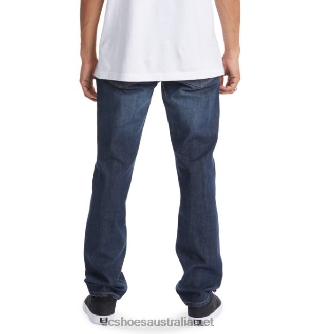 Men's Worker Straight Fit JeansDC Shoes Dark Stone T40LZ206