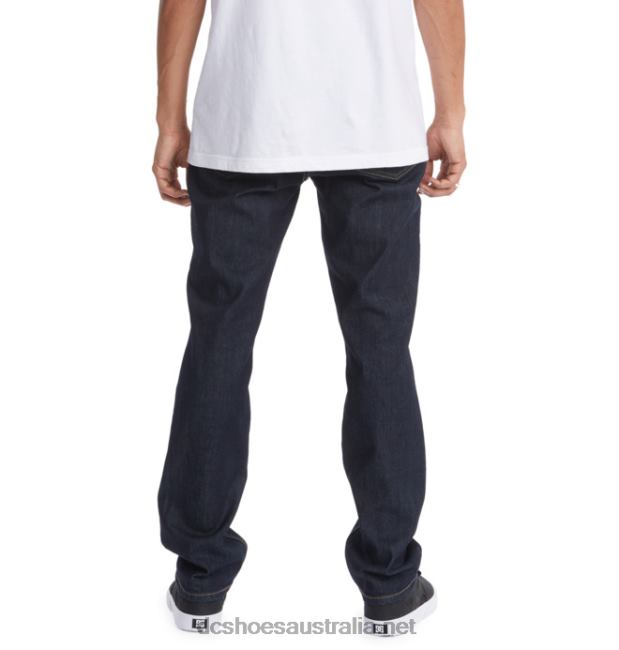 Men's Worker Straight Fit JeansDC Shoes Indigo Rinse T40LZ114