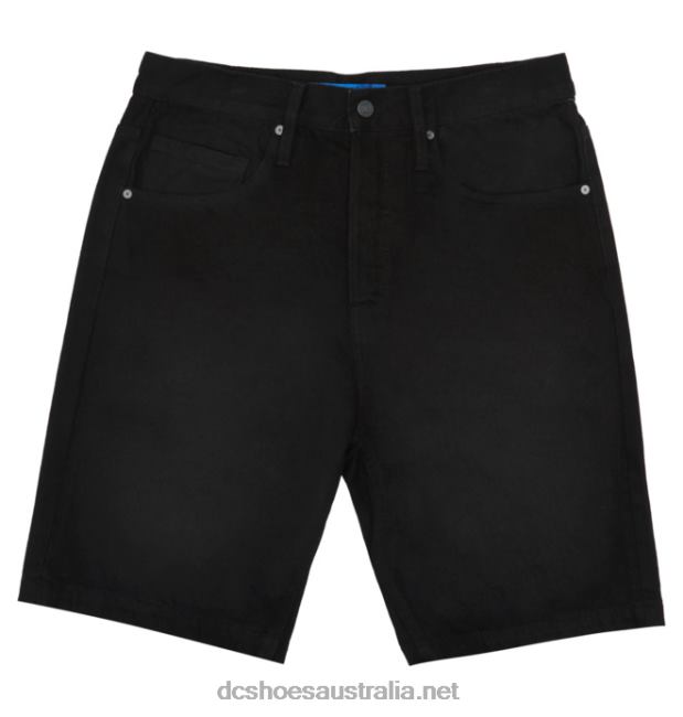 Men's Worker Baggy Denim ShortsDC Shoes Black Wash T40LZ126
