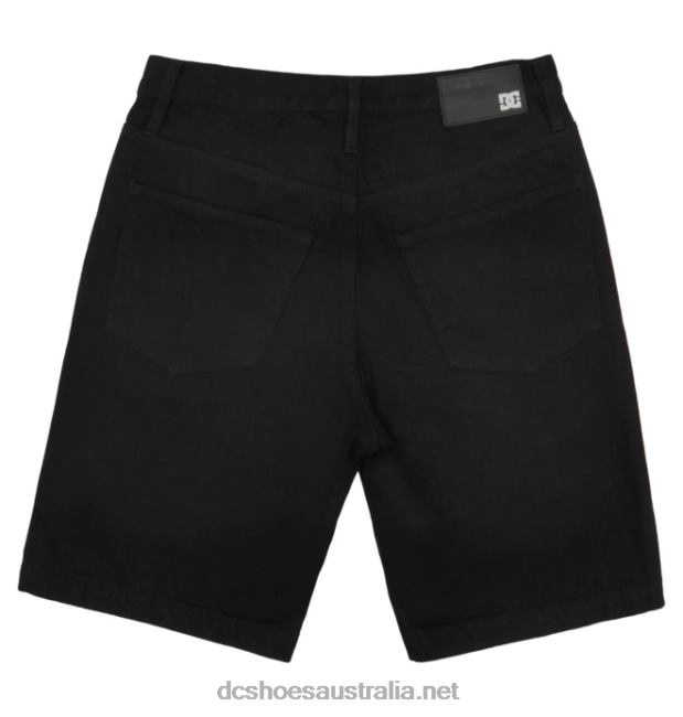 Men's Worker Baggy Denim ShortsDC Shoes Black Wash T40LZ126