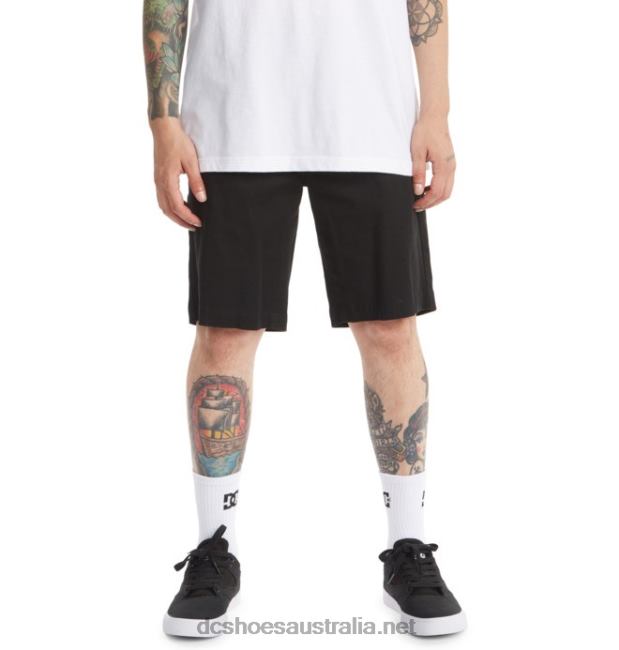 Men's Worker Chino ShortsDC Shoes Black T40LZ161