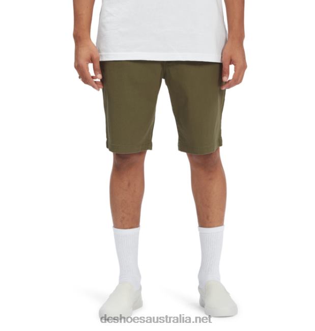 Men's Worker Chino ShortsDC Shoes Ivy Green T40LZ224