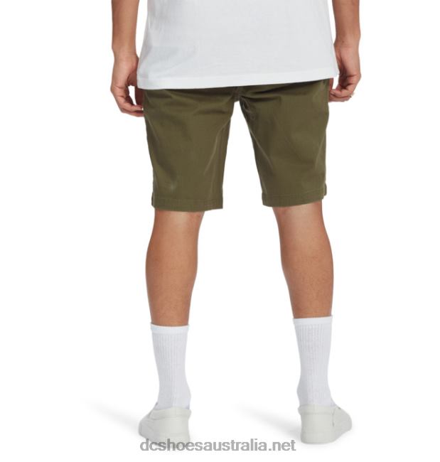Men's Worker Chino ShortsDC Shoes Ivy Green T40LZ224