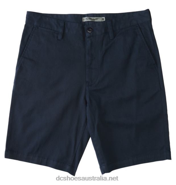 Men's Worker Chino ShortsDC Shoes Navy Blazer T40LZ239