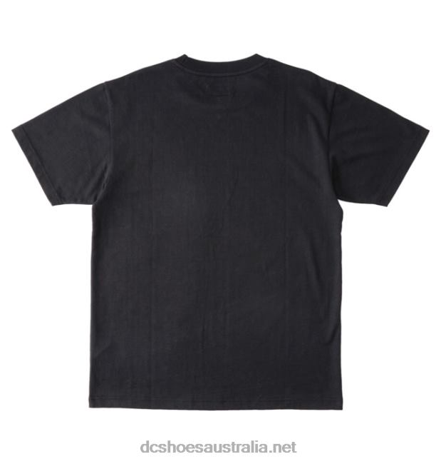 Men's Butter Goods x DC World Heritage T-ShirtDC Shoes Black T40LZ234
