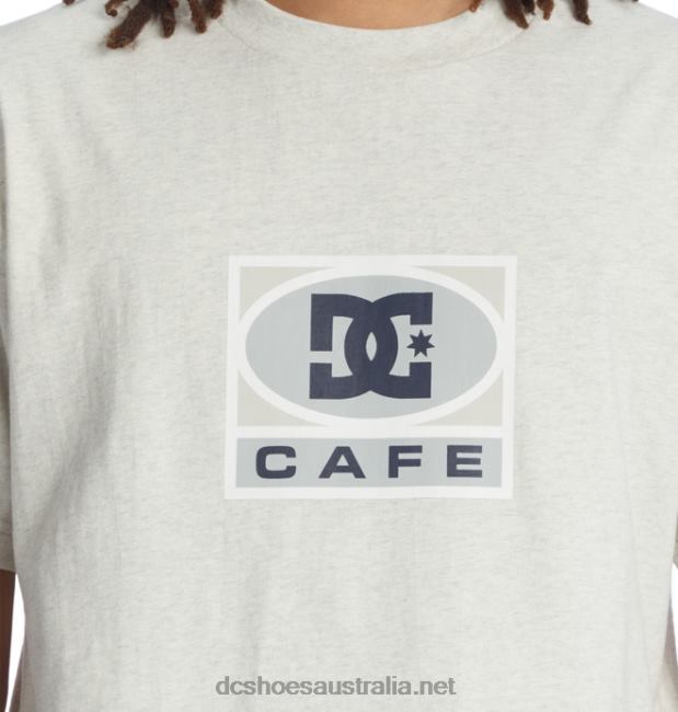 Men's Cafe x DC T-ShirtDC Shoes Ash Heather T40LZ32