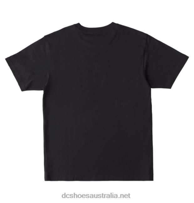 Men's DC Star Fill Heritage T-ShirtDC Shoes Black/Stone Camo T40LZ76