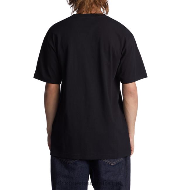 Men's DC Star Fill Heritage T-ShirtDC Shoes Black/Stone Camo T40LZ76