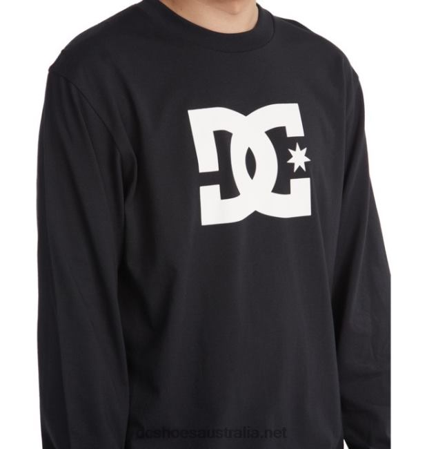 Men's DC Star Long Sleeve T-ShirtDC Shoes Black T40LZ68