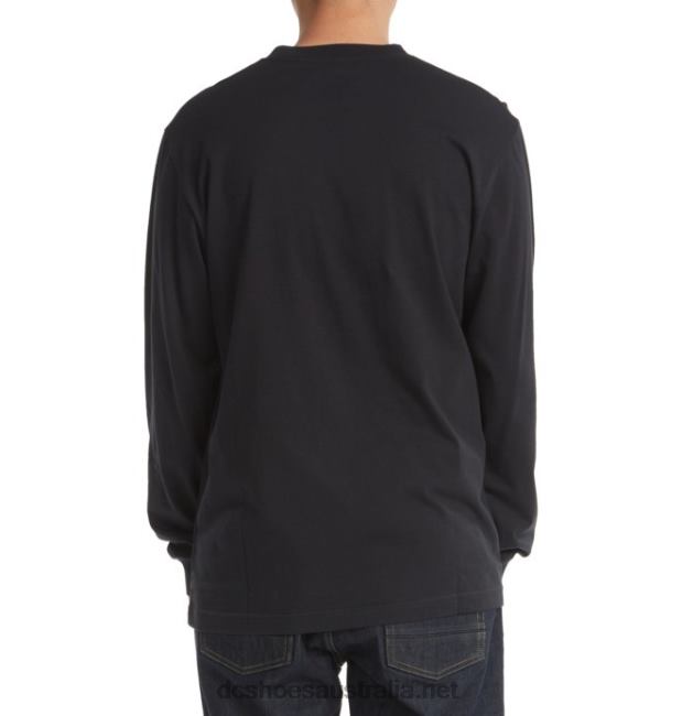 Men's DC Star Long Sleeve T-ShirtDC Shoes Black T40LZ68