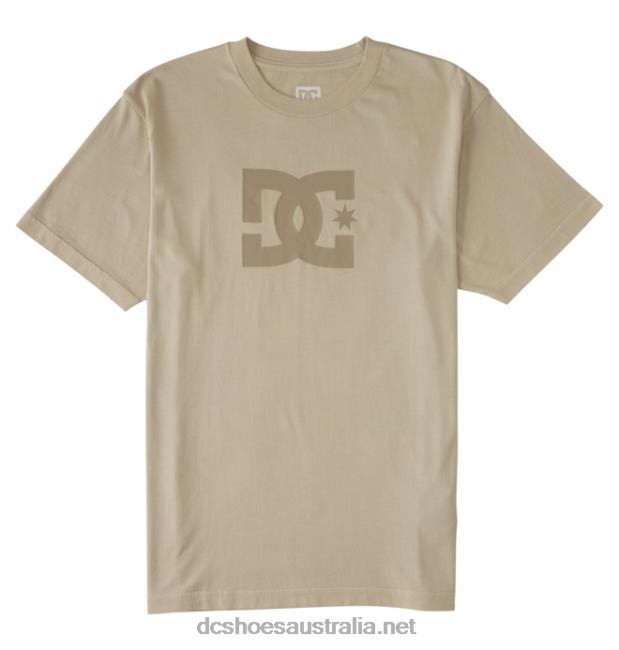 Men's DC Star Pigment Dye T-ShirtDC Shoes Overcast Enzyme Wash T40LZ50