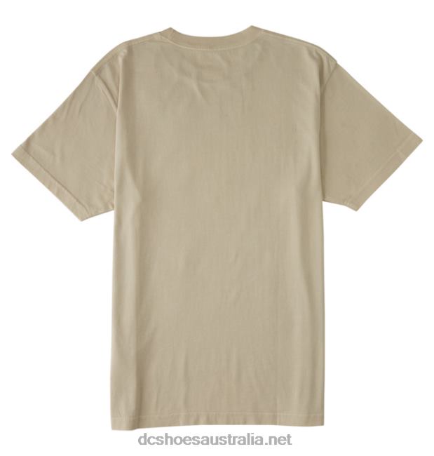 Men's DC Star Pigment Dye T-ShirtDC Shoes Overcast Enzyme Wash T40LZ50