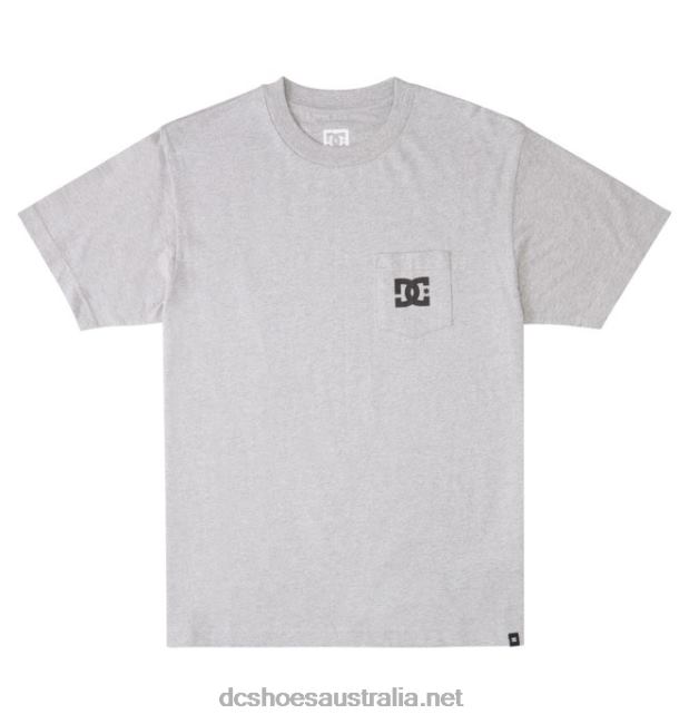 Men's DC Star T-ShirtDC Shoes Heather Grey T40LZ112