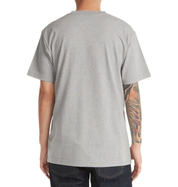 Men's DC Star T-ShirtDC Shoes Heather Grey T40LZ112