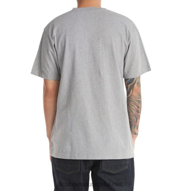 Men's DC Star T-ShirtDC Shoes Heather Grey T40LZ72