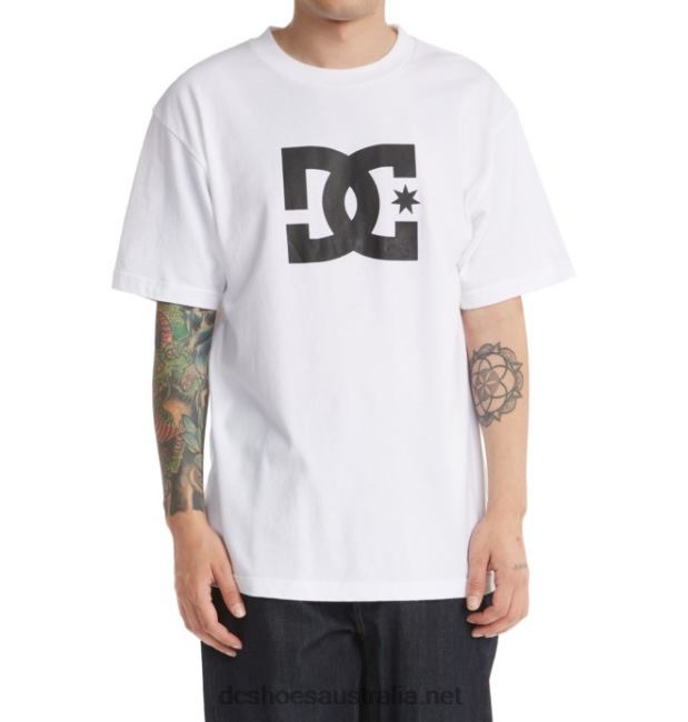 Men's DC Star T-ShirtDC Shoes White T40LZ400