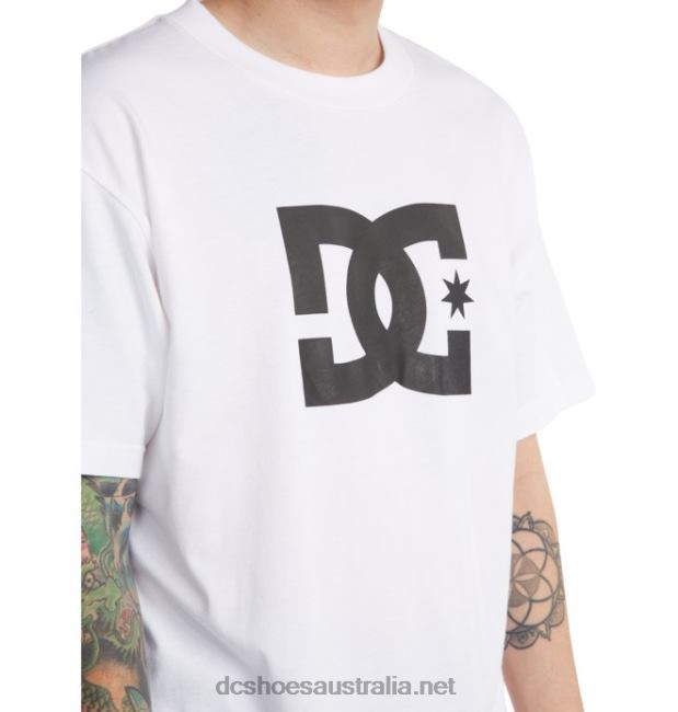 Men's DC Star T-ShirtDC Shoes White T40LZ400