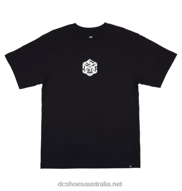Men's Jaakko Cubic T-ShirtDC Shoes Black T40LZ25