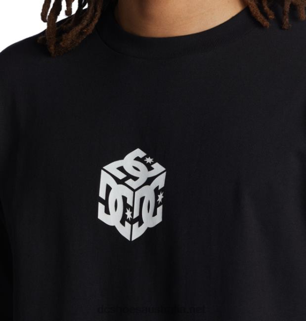 Men's Jaakko Cubic T-ShirtDC Shoes Black T40LZ25