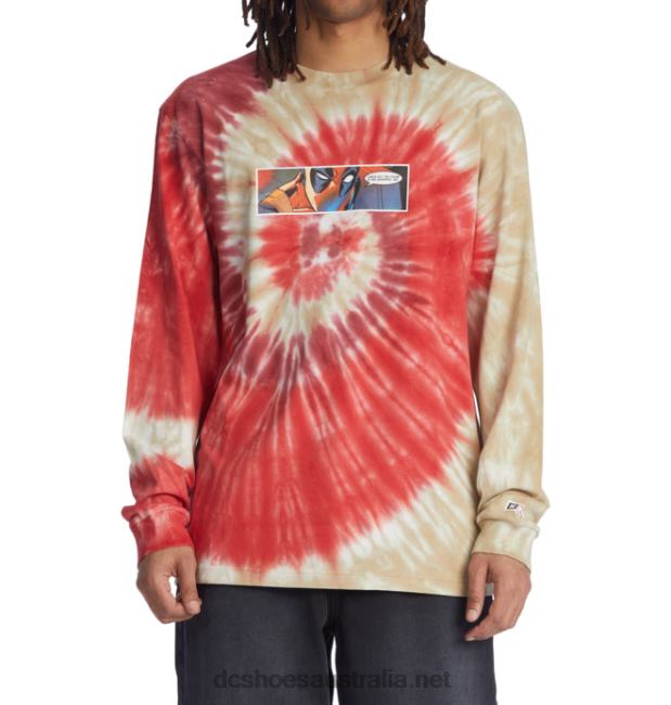 Men's Marvel Deadpool x DC Streets Long Sleeve T-ShirtDC Shoes Assorted T40LZ411