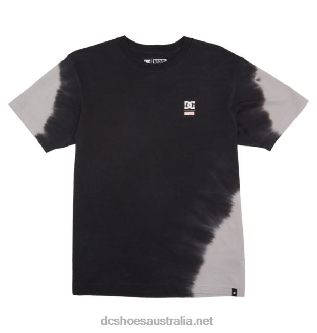 Men's Marvel Deadpool x DC Way Back T-ShirtDC Shoes Black T40LZ415