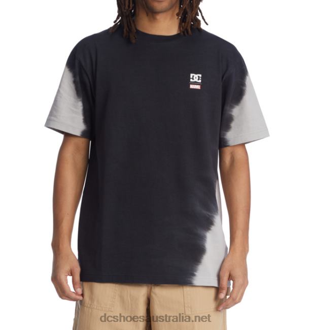 Men's Marvel Deadpool x DC Way Back T-ShirtDC Shoes Black T40LZ415