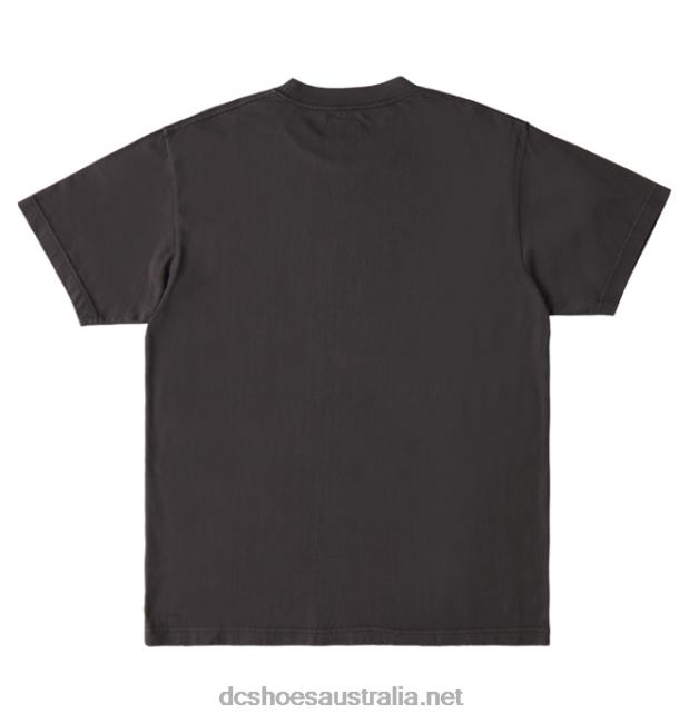 Men's Shatter T-ShirtDC Shoes Black Enzyme Wash T40LZ113