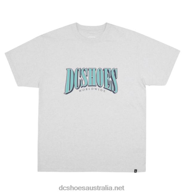 Men's Tall Stack T-ShirtDC Shoes Snow Heather T40LZ119