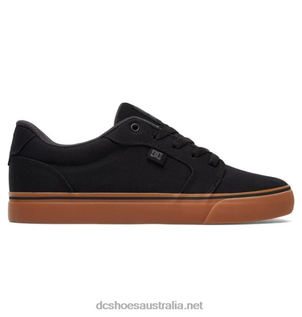 Men's Anvil Canvas ShoesDC Shoes Black/Gum T40LZ160