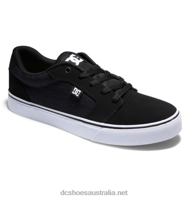 Men's Anvil ShoesDC Shoes Black/Lime Polka T40LZ232
